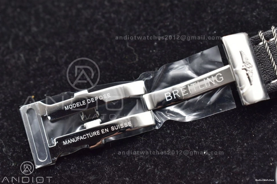 916 SS 1 BLS Edition 1:1 Black Navitimer A on 43mm Best Bracelet Popular Dial Leather 0118